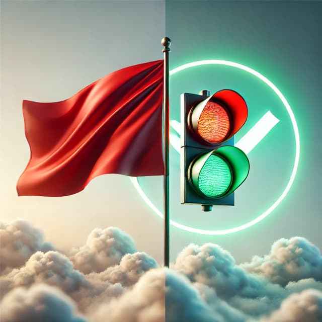 Red flags vs challenges in the workplace